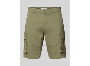 5715674454008 - Regular Fit Bermudas aus Baumwoll-Mix Modell CAM STAGE 5715674454008 - Regular Fit Bermudas aus Baumwoll-Mix Modell CAM STAGE