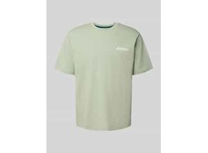 5715675031666 - T-Shirt mit Label-Print Modell BEAU