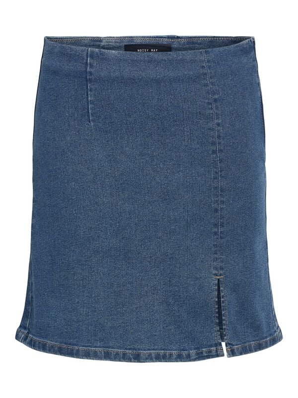 5715675787907 - NMDEBBY NM SLIM SKIRT VI518MB NOOS Kurzer Rock blau in L