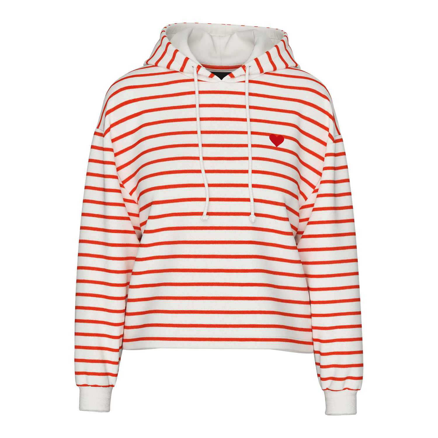 5715675800255 - Hoodie Damen Chilli Stripes