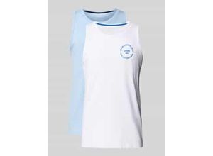 5715677074685 - Tanktop mit Label-Print Modell SIMON im 2er-Pack