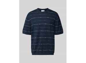 5715677610043 - Regular Fit Strickshirt aus Baumwoll-Leinen-Mix Modell BERG SUN