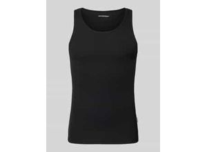 5715678497551 - Tanktop mit Label-Detail Modell JORIS 5715678497551 - Tanktop mit Label-Detail Modell JORIS