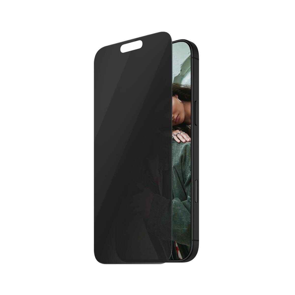 5715685002700 - 0 SAFE by PanzerGlass® Privacy Displayschutz für iPhone 16 Pro - Ultra-Wide Fit