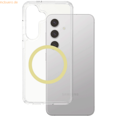 5715685016950 - Flagship Case Transparent Urban Combat w Chardonnay QI Compatible Samsung Galaxy S25
