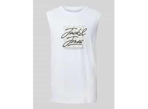 5715714754532 - Tanktop mit Label-Print Modell SPLIT