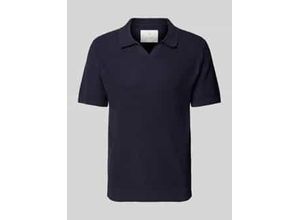 5715717447141 - Regular Fit Poloshirt mit V-Ausschnitt