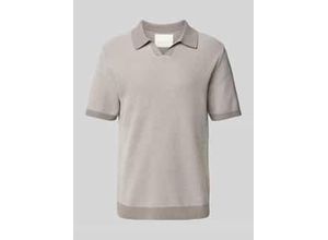 5715720989874 - Regular Fit Poloshirt mit V-Ausschnitt