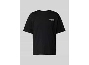 5715721000165 - T-Shirt mit Label-Print Modell MARINA 5715721000165 - T-Shirt mit Label-Print Modell MARINA