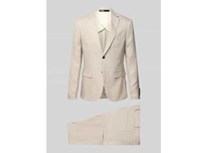 5715721940683 - Slim Fit Anzug mit feinem Strukturmuster Modell Lino