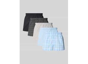 5715721993818 - Boxershorts mit elastischem Bund im 5er-Pack Modell MILANO