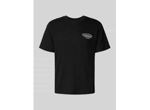 5715722039539 - T-Shirt mit Label-Print Modell MAKOTO