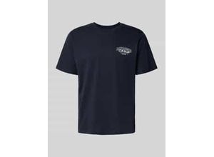 5715722039690 - T-Shirt mit Label-Print Modell MAKOTO