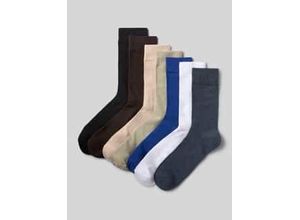 5715723019295 - Socken mit elastischem Rippenbündchen im 7er-Pack