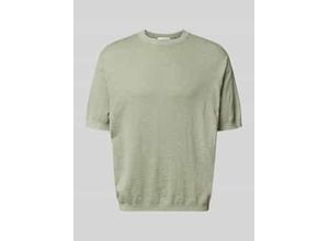 5715723838759 - Regular Fit Strickshirt aus Baumwoll-Leinen-Mix Modell BERG SUN