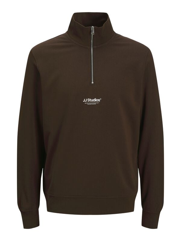 5715724871892 - Jack & Jones JJESOHO SWEAT HOOD NOOS Kapuzenpullover braun in XXL