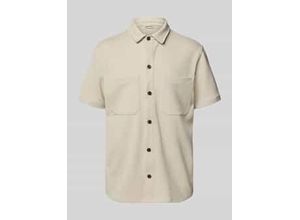 5715726445022 - Regular Fit Hemdjacke mit leichtem Strukturmuster Modell NEWKODYL