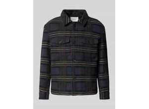 5715726852813 - Regular Fit Wolljacke mit Umlegekragen Modell MITCH