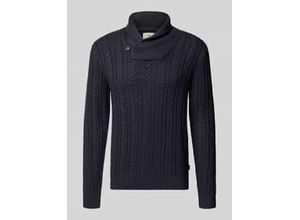 5715729912415 - Strickpullover mit Stehkragen