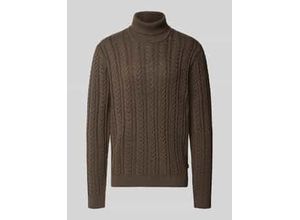 5715729912606 - Strickpullover mit Zopfmuster