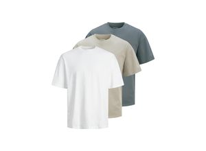 5715729918479 - Jack & Jones T-Shirt Hugo Kurzarmshirt im Dreierpack