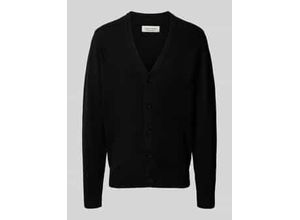 5715749698702 - Slim Fit Strickjacke mit V-Ausschnitt Modell Heine