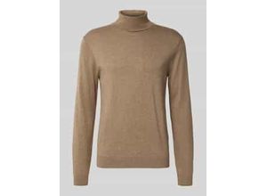 5715749897532 - Rollkragenpullover mit Label-Detail Modell EDIN