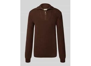 5715749935838 - Rollkragenpullover mit halbem Reißverschluss deno 5715749935838 - Rollkragenpullover mit halbem Reißverschluss deno