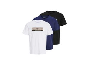 5715827729045 - Jack & Jones T-Shirt Inwood Kurzarmshirt im Dreierpack