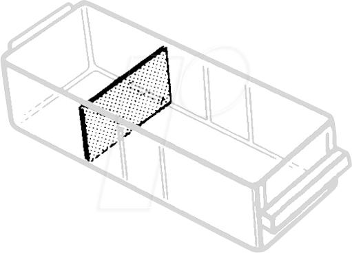 5733439118248 - 150-00 Trennwände für Schubladen-Magazin (b x h) 52 mm x 32 mm Inhalt 60 St - Raaco