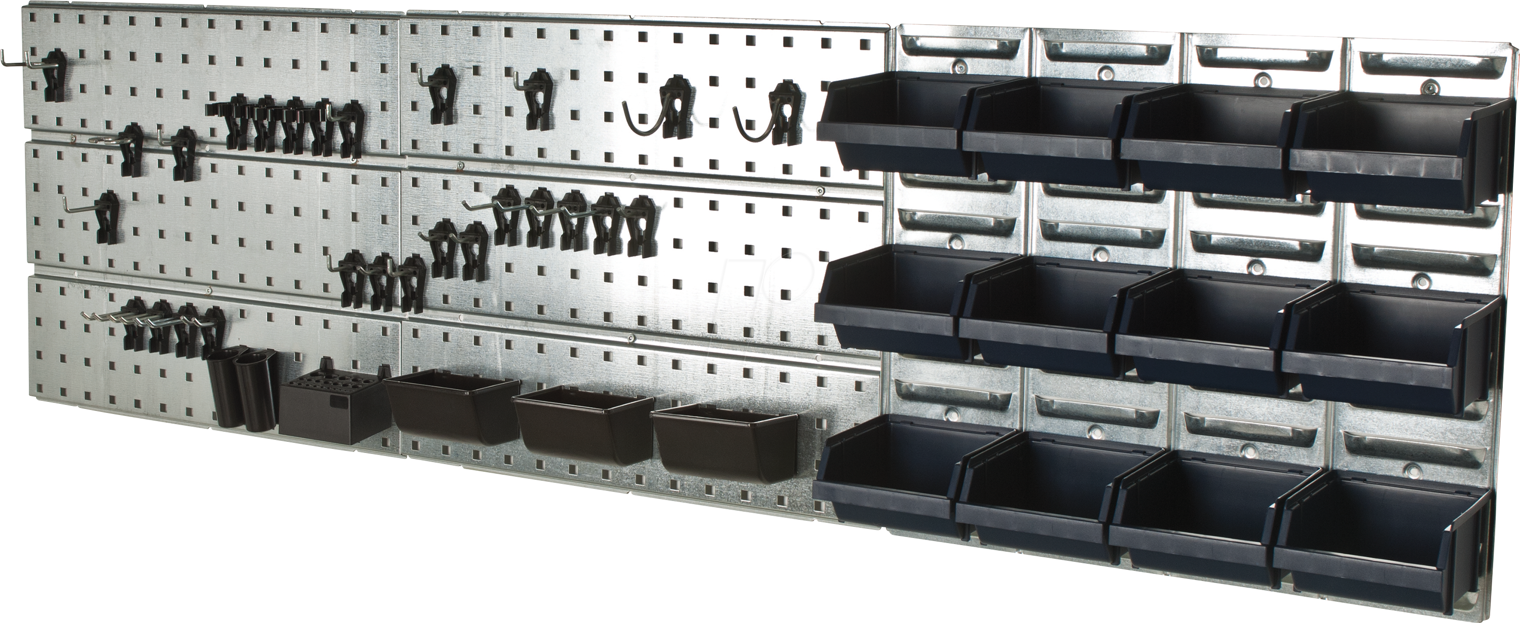 5733439135849 - RAACO 137300 - Werkzeugwände mit Haken und Sichtboxen
