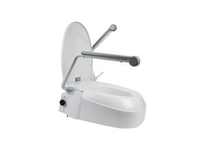 5740001400090 - Mobilex Toilettensitzerhöhung mit klappbaren Armlehnen höhenverstellbar