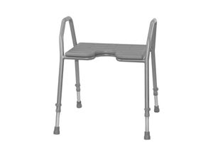 5740001403015 - Mobilex Duschhocker mit PU Sitz (Sitzbreite 42 cm)