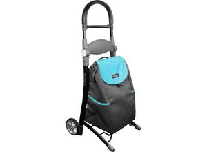 5740001445008 - Mobilex Koala Einkaufstrolley mit Sitzfunktion Sitzhöhe 65cm (Farbe blau)