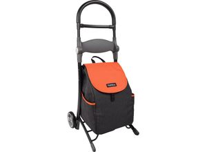 5740001445015 - Mobilex Koala Einkaufstrolley mit Sitzfunktion Sitzhöhe 65cm (Farbe orange)