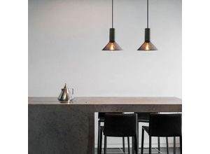 5788799848151 - Wottes - Vintage Pendelleuchte Industrial Hängelampe Innenbereich Deckenleuchte für Esszimmer Café Bar Club Ø215CM 2 Stücke 5788799848151 - Wottes - Vintage Pendelleuchte Industrial Hängelampe Innenbereich Deckenleuchte für Esszimmer Café Bar Club Ø215CM 2 Stücke