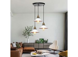 5788799848328 - Wottes - Retro Wandlampe Kreative Metall Wandbeleuchtung Weiß Wandleuchte für Wohnzimmer Schlafzimmer Café Küche Bar