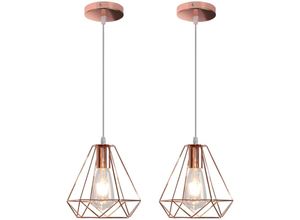 5788799849264 - Wottes - Modern Deckenleuchte Holz Deckenlampe Innen Hängelampe E27 Lampenfassung für Flur Studie Küche Büro