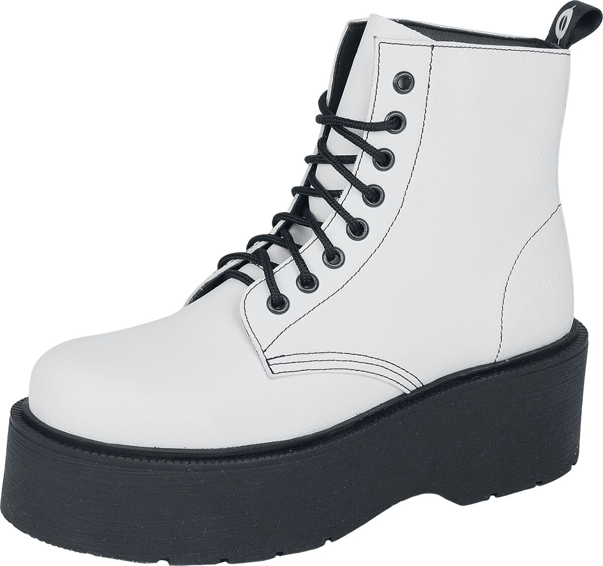 5900316110521 - Adara Vegan Boot weiß schwarz in EU36