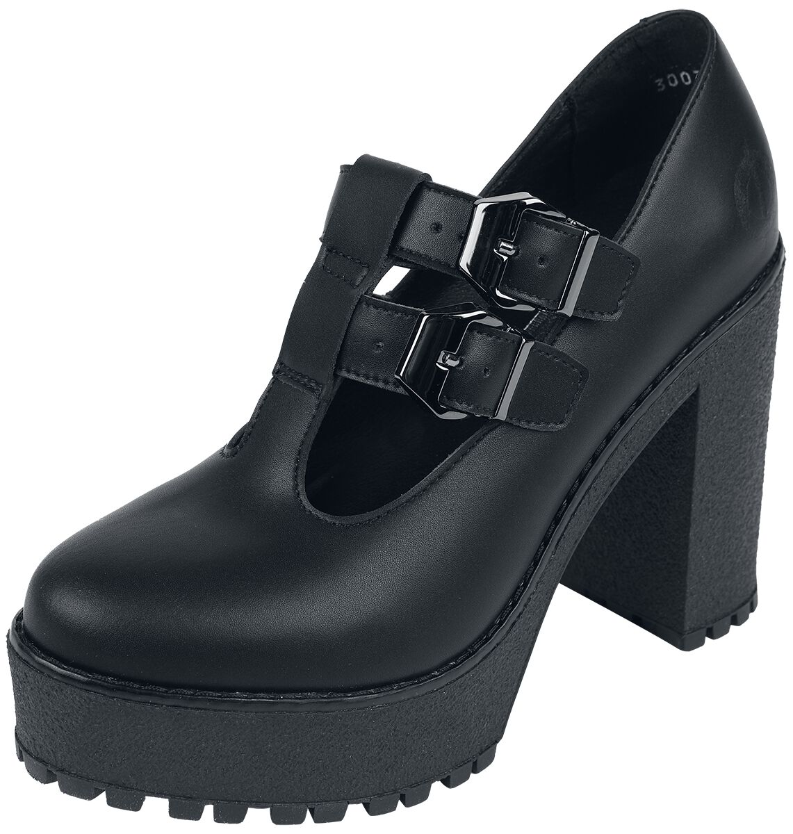 5900316125327 - Erica Vegan High Heel schwarz in EU37