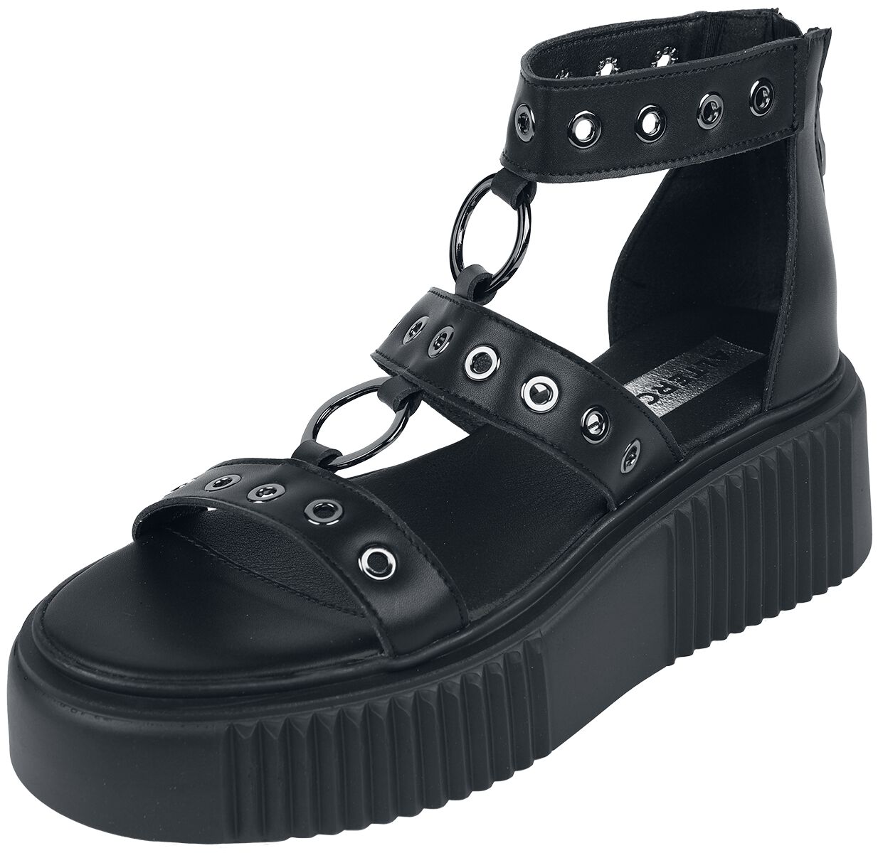 5900316125617 - Piper Vegan Sandale schwarz in EU37