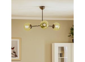 5900458503045 - Deckenleuchte Itoris dreiflammig schwarz gold