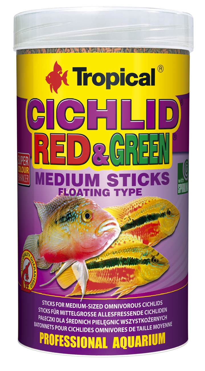 5900469637241 - Cichlid Red & Green Medium Sticks 250 ml