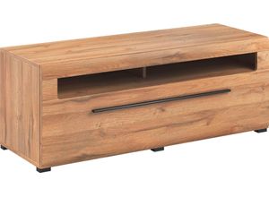 5900488558053 - Lowboard HELVETIA Tulsa Sideboards Gr B H T 140 cm x 52 cm x 50 cm braun (alteichefarben alteichefarben) Lowboards