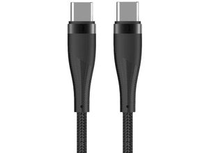 5900495076915 - Maxlife - MXUC-08 Kabel usb-c - usb-c 10 m 100W schwarz nylon
