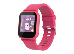 5900495269324 - Maxlife Smartwatch für Kinder IP68 Wasserfest mit 3 intrigierten Spiele Pink