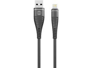 5900495679345 - Forever - Shark 1m 2A Smartphone Kabel Sync Ladekabel Datenkabel usb - iPhone-Anschluss Schwarz 5900495679345 - Forever - Shark 1m 2A Smartphone Kabel Sync Ladekabel Datenkabel usb - iPhone-Anschluss Schwarz