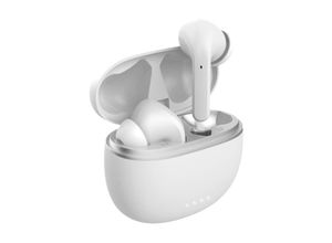 5900495973979 - Forever Wireless In-Ear Kopfhörer In-Ear Headset mit aufladbarem Case mit Mikrofon kompatibel mit Smartphone Weiß