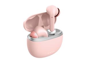 5900495973986 - Forever Wireless In-Ear Kopfhörer In-Ear Headset mit aufladbarem Case mit Mikrofon kompatibel mit Smartphone Pink