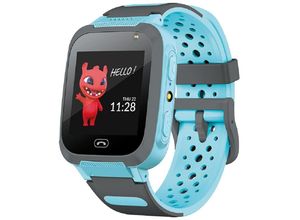 5900495995629 - Maxlife - MXKW-310 Smartwatch Kinderuhr Armbanduhr Silikonarmband Anruf und Chat Funktion Blau